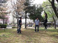 桜とにごり酒と綱渡りと私