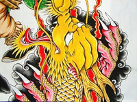 ◆法被裏地絵制作。。。須佐之男命4