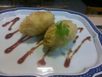自家製蟹クリームコロッケ＼(^_^)(^_^)／ 2013/02/15 22:18:46