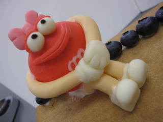 週末のウェディングケーキ