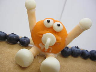 週末のウェディングケーキ