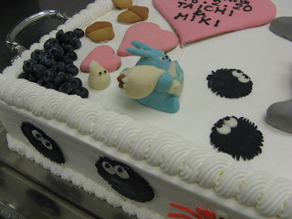 週末のウェディングケーキ