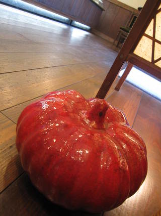 かぼちゃのオブジェ