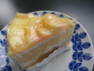 桃のショートケーキ