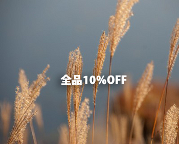 2017.9／24（日）・25（月）　全品10％OFF