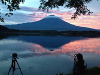 田貫湖からの富士山 2014/08/24 15:48:56