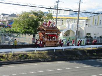 中泉府八幡宮祭典！