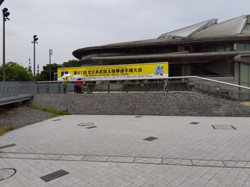 全日本武術太極拳選手権大会会場の下見です！