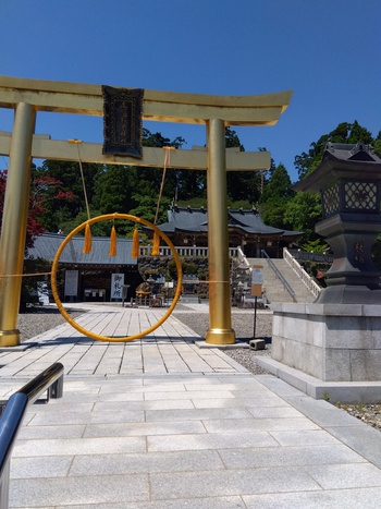秋葉山本宮秋葉神社まで富士登山予行練習！