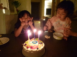 5歳のお誕生日