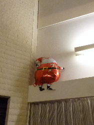 我が家にサンタがやってきた