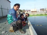 待望の魚釣り 2013/12/08 18:03:57