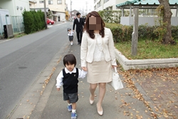 涙涙の入園式？