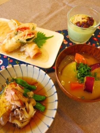 １０月クッキング講座ご紹介②