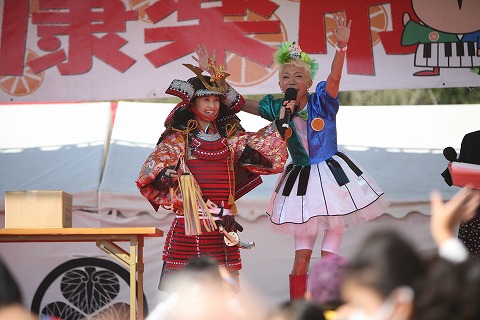 10月25日（日）　家康楽市　家康公祭り合同開会式