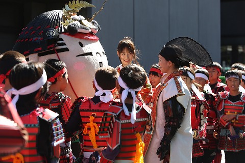 武者行列　浜松徳川武将隊＆こども甲冑隊