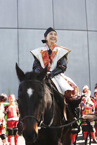 武者行列　浜松徳川武将隊＆こども甲冑隊