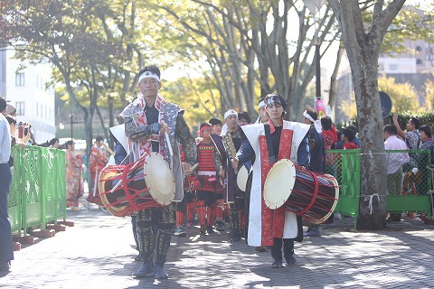 武者行列　浜松徳川武将隊＆こども甲冑隊