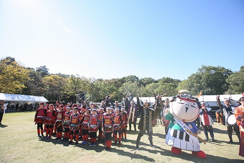 武者行列　浜松徳川武将隊＆こども甲冑隊