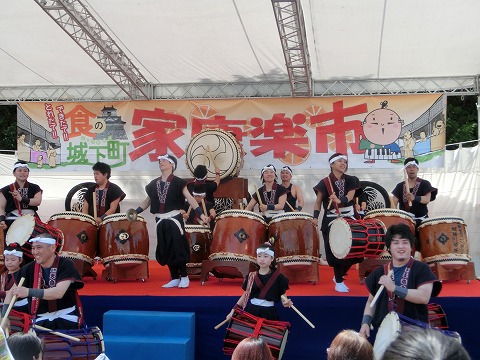 家康楽市会場　演者