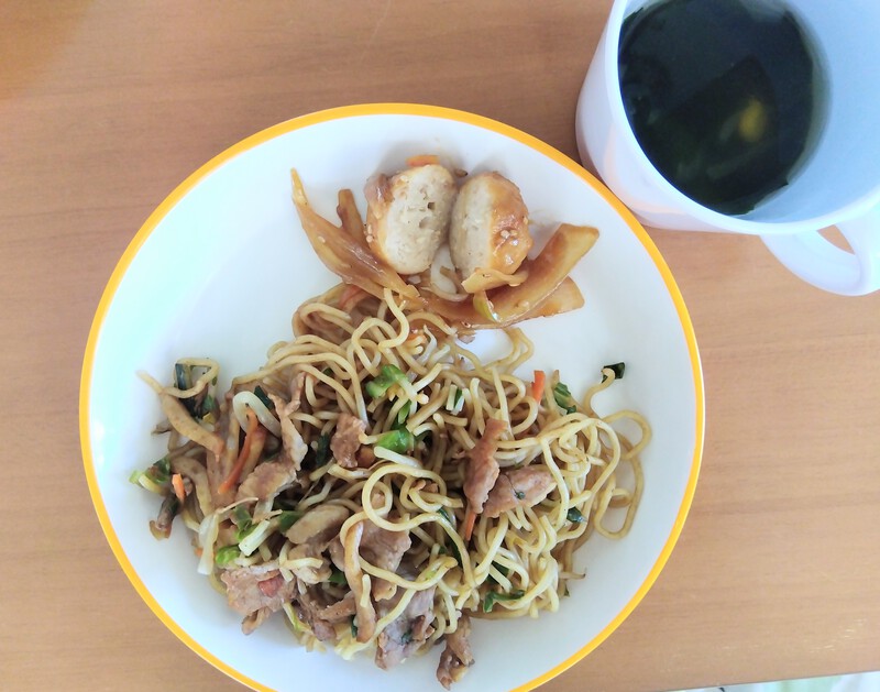1/20の給食とおやつ