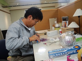 着々と