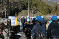 天竜杉伐採ツアー （伐採）