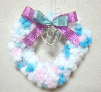 クリスマスリースミニバージョン＾＾ 2009/12/18 19:14:37
