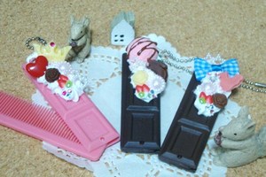 チョコ型コーム♪