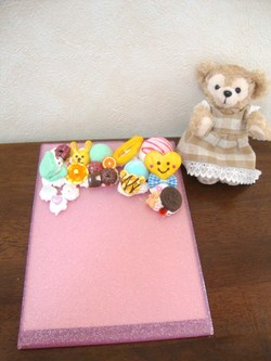 今日の生徒さん＆明日のスイーツデコ講習のお知らせです♪