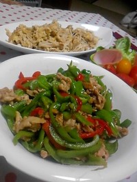 青椒肉絲 2011/07/31 23:08:27
