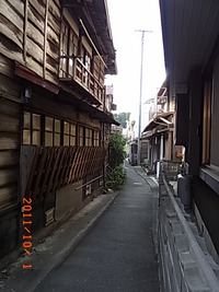 奥の細道・・・に？ 2011/10/11 22:36:38