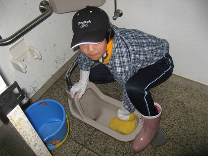 トイレ掃除