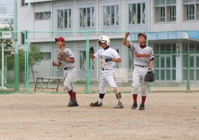 中学野球♪