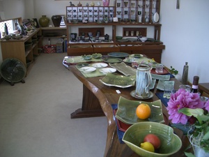 １４：佐鳴窯　陶芸教室１０周年記念展の紹介です　080530
