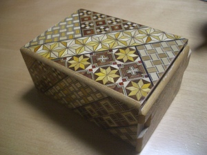 １６０：箱根寄木細工の秘密箱（陶酔人）100507