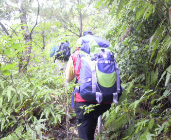 しし岩（獅子岩）から愛知県民の森へ