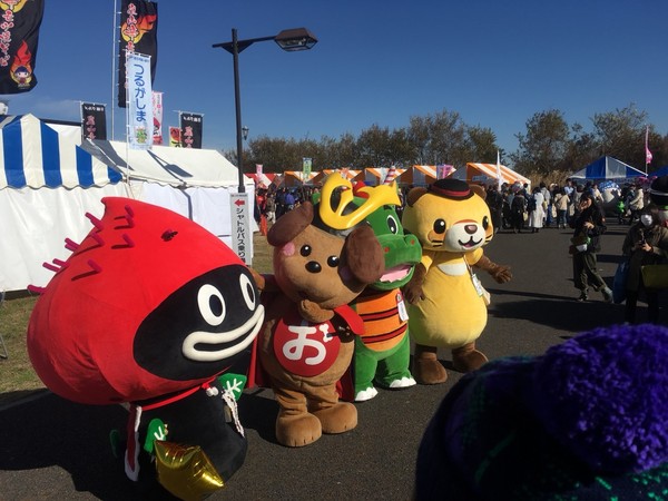 世界キャラクターさみっとin羽生！初参加なも〜①