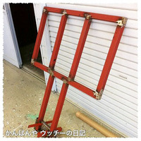 ◆看板の鉄骨柱♪