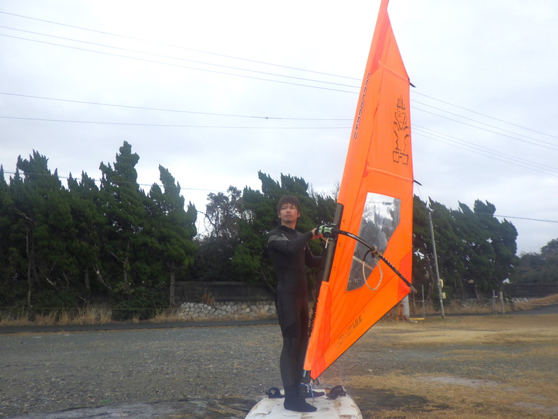 ３／８(土)  東北東風！ 浜名湖 村櫛海岸！