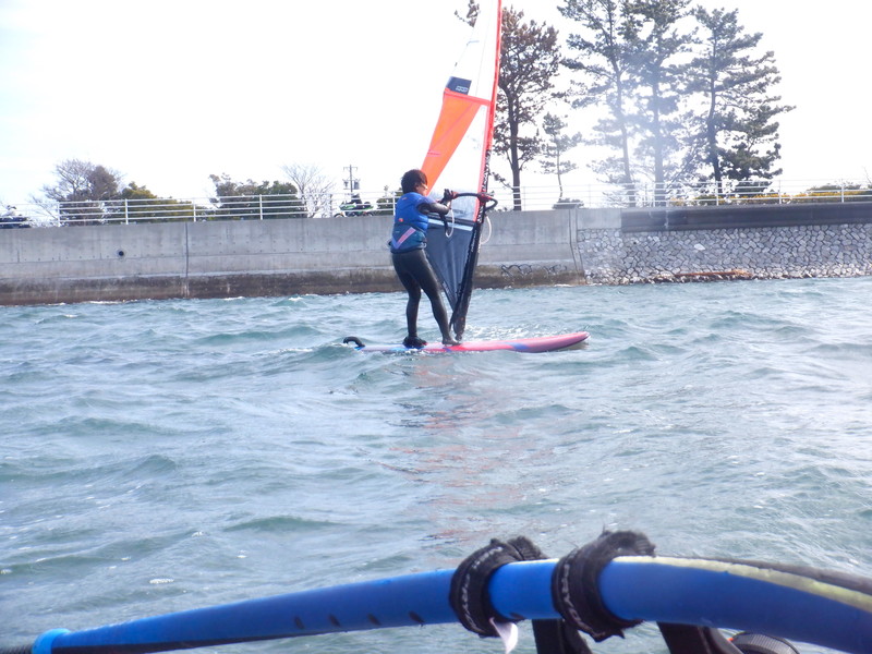 １／２９(土) 北西強風！ 浜名湖 村櫛海岸！