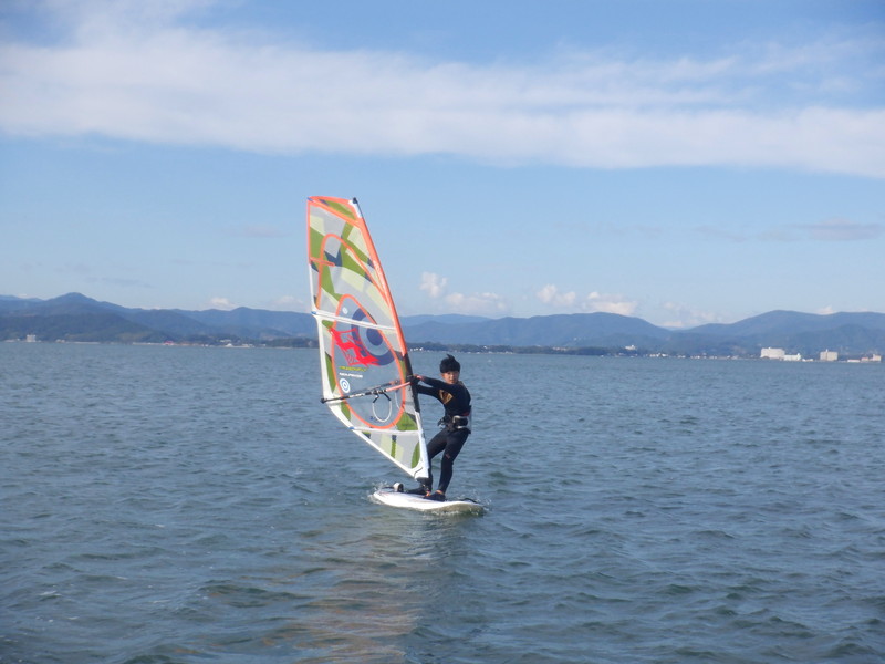 １１／７(日) 北東風！ 浜名湖 村櫛海岸！