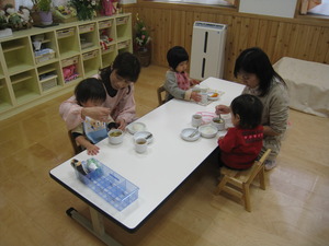 給食が始まりました