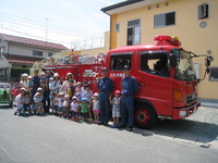消防車に乗ったよ！！ 2011/08/24 18:28:28