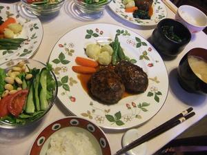 ハンバーグの付け合わせ♪