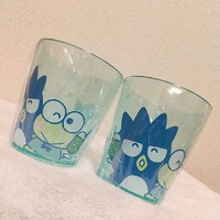 【100均】けろっぴ＆ばつ丸のプラコップです 2025/03/15 21:30:34
