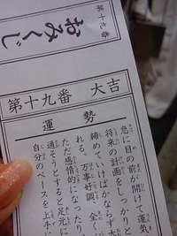 あけました☆ 2012/01/01 16:32:14