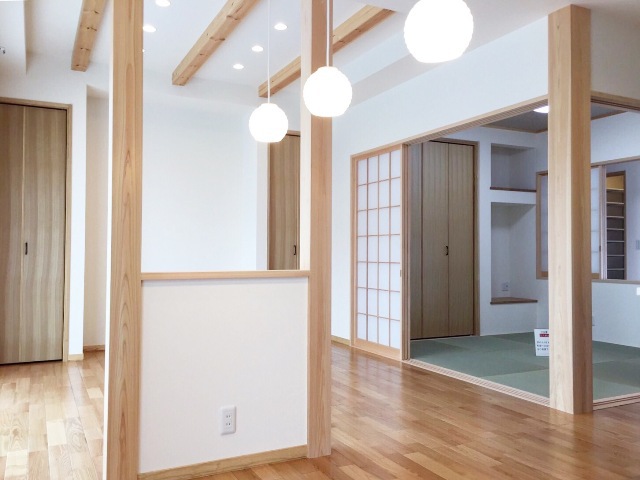 上当間の家