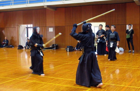 日曜稽古（有玉体育館）