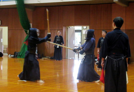 日曜稽古（有玉体育館）